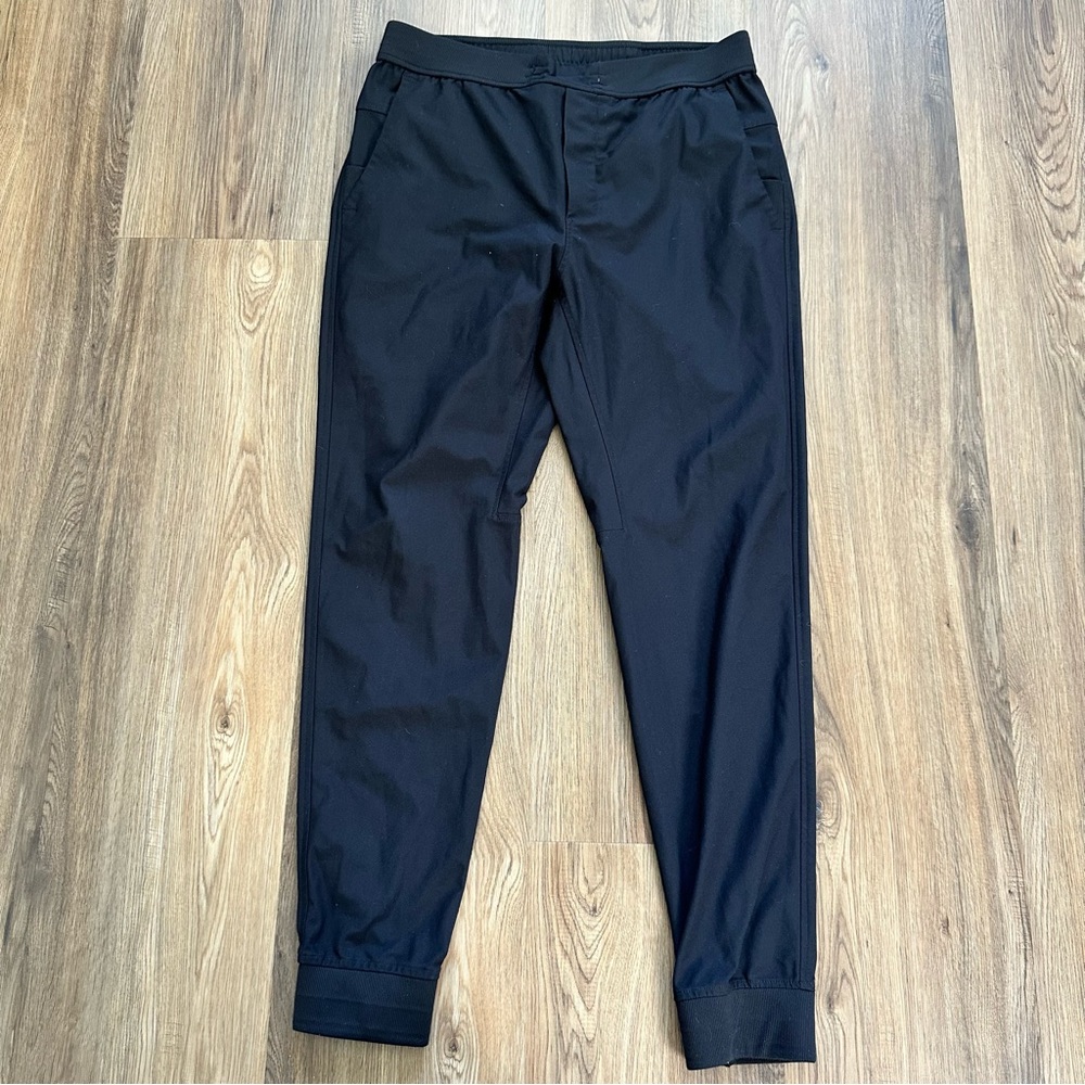 Truwear Peak Collection Joggers Pants Mens Medium Black Performance Athleisure‎